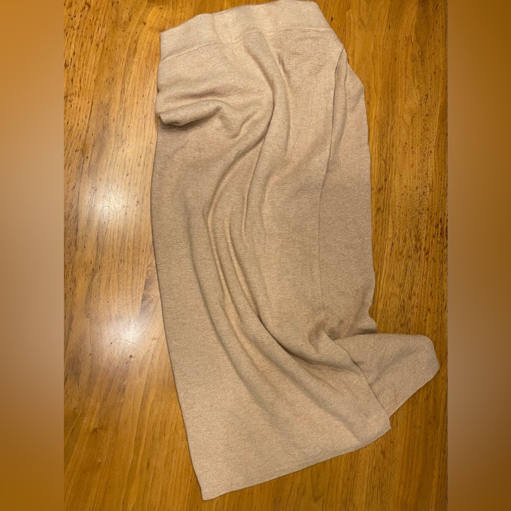 Banana Republic sweater pencil wrap skirt